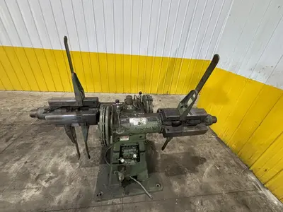 3,000 LBS X 12" LITTELL MODEL #20-12 DOUBLE END PULL OFF UNCOILER COIL REEL: STOCK #23705