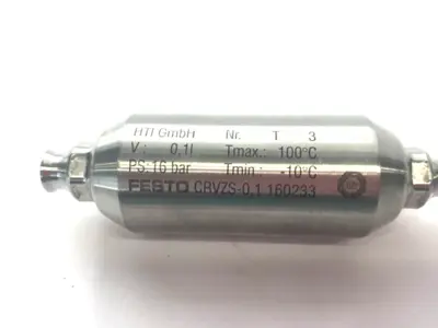 Used Festo Stainless Steel Air Reservoir 0.1L Capacity 160233 Pressure Tanks Michigan US | Maverick Industrial Sales #1395609