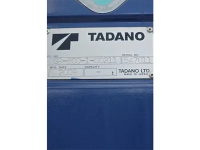 2009 Tadano GR-800XL-1