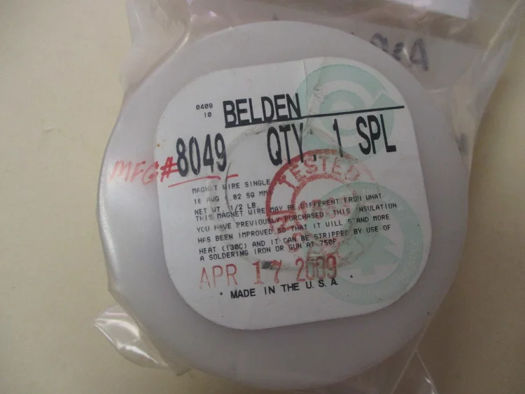 New | in-Stock Belden 8049 Cable & Wire Arizona US | ASSET CONVERSION SPECIALISTS, INC. #327383