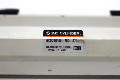 SMC NCDQ2B100-75D-A73 Compact Cylinder, 100mm Bore, 75mm Stroke