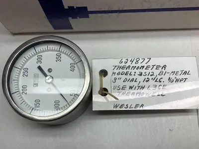 New | in-Stock WEKSLER 3S12 Temperature/Pressure Ohio US | Surplus Asset Holdings #1241297