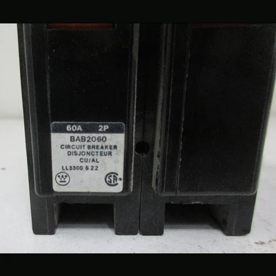 Westinghouse/Bryant BAB 60 Amp Breaker