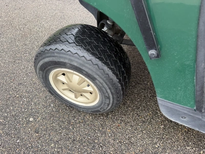 (1) 2014 E-Z-Go golf cart with a Kawasaki gas engine, does not include Club canopy, ball carrier, fo...