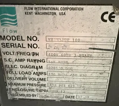 2014 FLOW MACH 3 4020B Waterjet Cutters | Midstate Machinery (10)