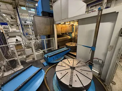 Used 2006 TOS HULIN POWERTURN 1250 Y C-M 2APC Vertical Boring Mills (incld VTL) Georgia US | Shub Machinery #481934