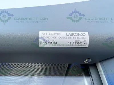 USED LABCONCO 322391101 CELL LOGIC+ CLASS II TYPE A2 BIOSAFETY CABINET W/ TEMP ZONE 3 FT