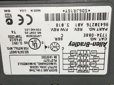 USED ALLEN BRADLEY 1734-0B8E SER C