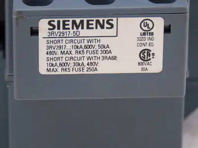 Used SIEMENS _UNKNOWN_ Circuit Breakers Indiana US | Arrow Industrial #1365079
