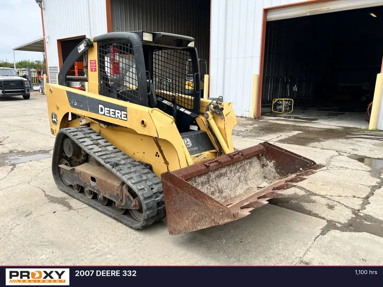 Used 2007 DEERE 332 Compact Track Loaders Louisiana US | Proxy Equipment #1388937