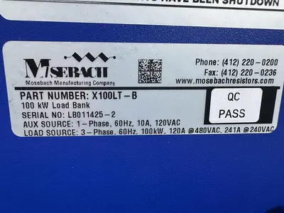 NEW 2024 MOSEBACH MANUFACTURING COMPANY X100LT-B