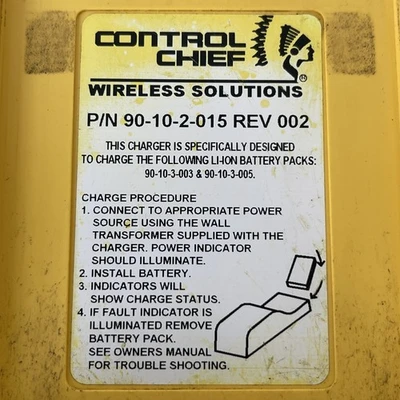 USED Control Chief 90-10-2-015 Rev 002