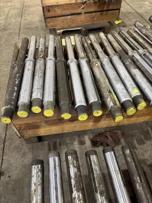 2.5" DAHLSTROM ROLLFORMER PARTS, SHAFT ARBORS, GEARS, SIDE PASSES & MORE: STOCK #22621