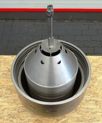 Alfa-Laval MRPX 214 TGV-74T warm milk separator, 316SS.