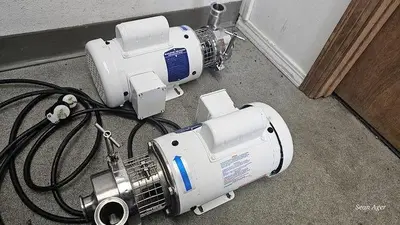 (2) Used Thomsen 1.5HP Single Phase Centrifugal Pump