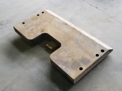 Ground Engagement Blade, 37" x 20" x 1"