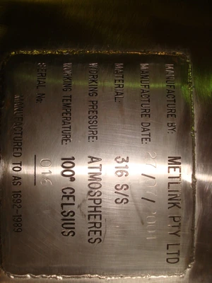 170L S/S Enclosed Tank