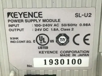 USED KEYENCE CORP SL-U2