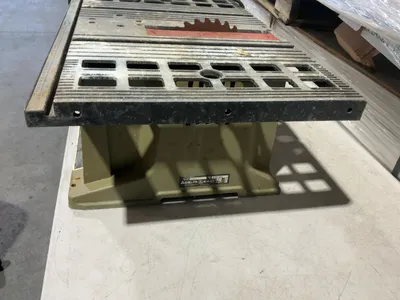 Used DELTA 10” BENCH TOP SAW Woodworking Table Saws Michigan US | Miedema Asset Management Group #1372203
