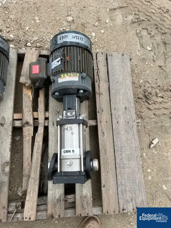 Used Grundfos Grundfos Pump, 316 S/S, 2 HP, Type CRN5 Pumps Texas US | Federal Equipment Company #1337767