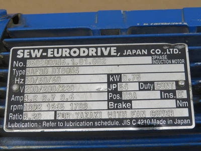 Used SEW EURODRIVE _UNKNOWN_ Gearmotors Texas US | OCO Industrial #1600768