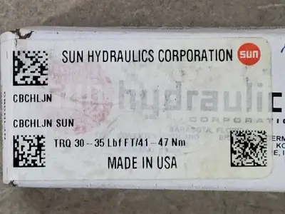 NEW SUN HYDRAULICS CBCHLJN