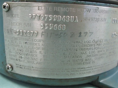 USED Micro Motion RFT9739 D4SUA