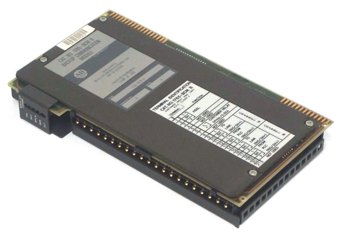 USED ALLEN BRADLEY 1785-BCM BACKUP COMMUNICATION MODULE SER. B, 1785BCM