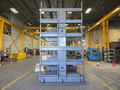 Used STEEL STORAGE SYSTEMS 5T-4G-30X75R-24 Racks/Shelving British Columbia CA | Lenmark #1440515
