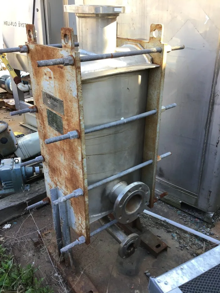 Tranter Ultramax Plate Heat Exchanger 316 Stainless Steel 87 PSI 32-392°F