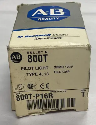 New | in-Stock ALLEN-BRADLEY 800T-P16R Miscellaneous Equipment (Electrical & Power) | Surplus Asset Holdings #1190032