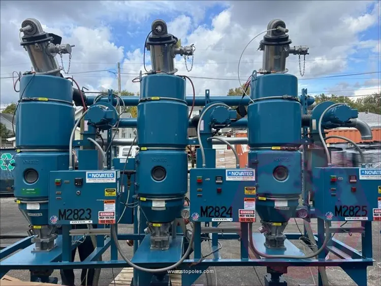 Used 2005 NOVATEC CDM-120 Dryers Ohio US | Stopol Equipment Sales LLC #1129713