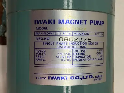 USED IWAKI MD-30RZ
