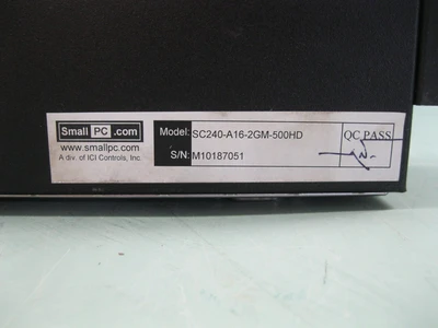 USED SmallPC.com SC240-A16-2GM-500HD