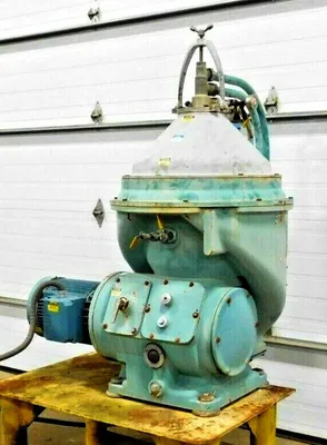 (2) Alfa-Laval FOPX 609 TFD-24-60 oil purifiers, 316SS.