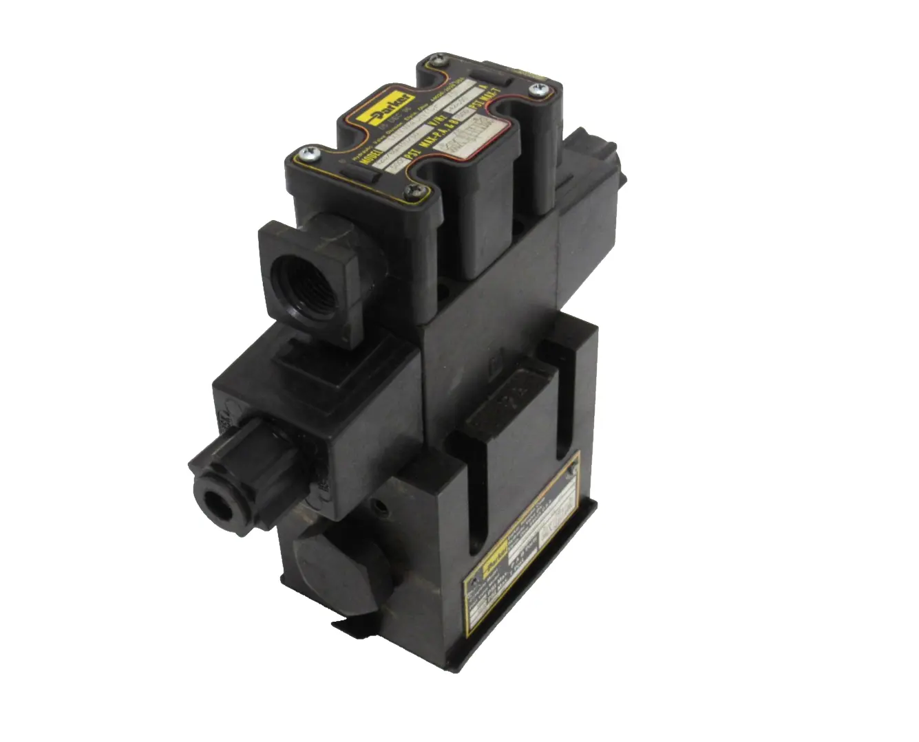 USED PARKER D1VW4CNYCF-75 SOLENOID VALVE D31VW6C4NYCF-75