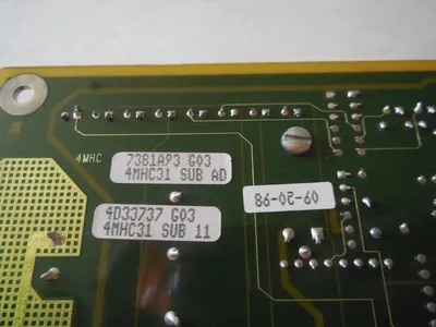WESTINGHOUSE 7381A93G03 PC BOARD MHC HIGHWAY CONTROL 7381A93G03