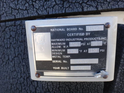 117 Gallon 304 Stainless Vertical Tank