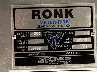 Used RONK 7215 Relays & Switches | Surplus Asset Holdings #1205608
