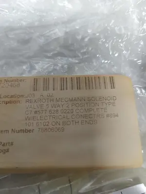 New | in-Stock REXROTH 5776280220 Solenoid Valves Ohio US | Surplus Asset Holdings #1242812