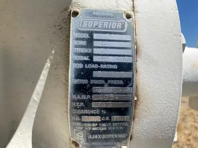 USED WHITE SUPERIOR RAM-54