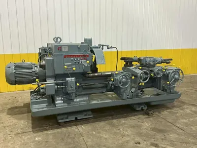 2A WARNER & SWASEY MODEL #M-3470 CROSS SLIDING TURRET LATHE: YOBRO #25009