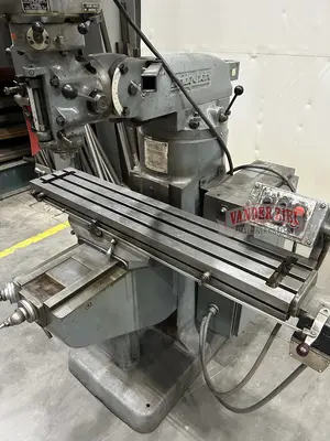 Bridgeport Series I Vertical Knee Mill, 9” x 48” Table, 2 HP