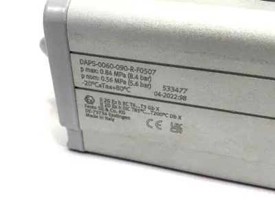 USED FESTO QUARTER TURN ACTUATOR 90 DEGREE SWIVEL 533477
