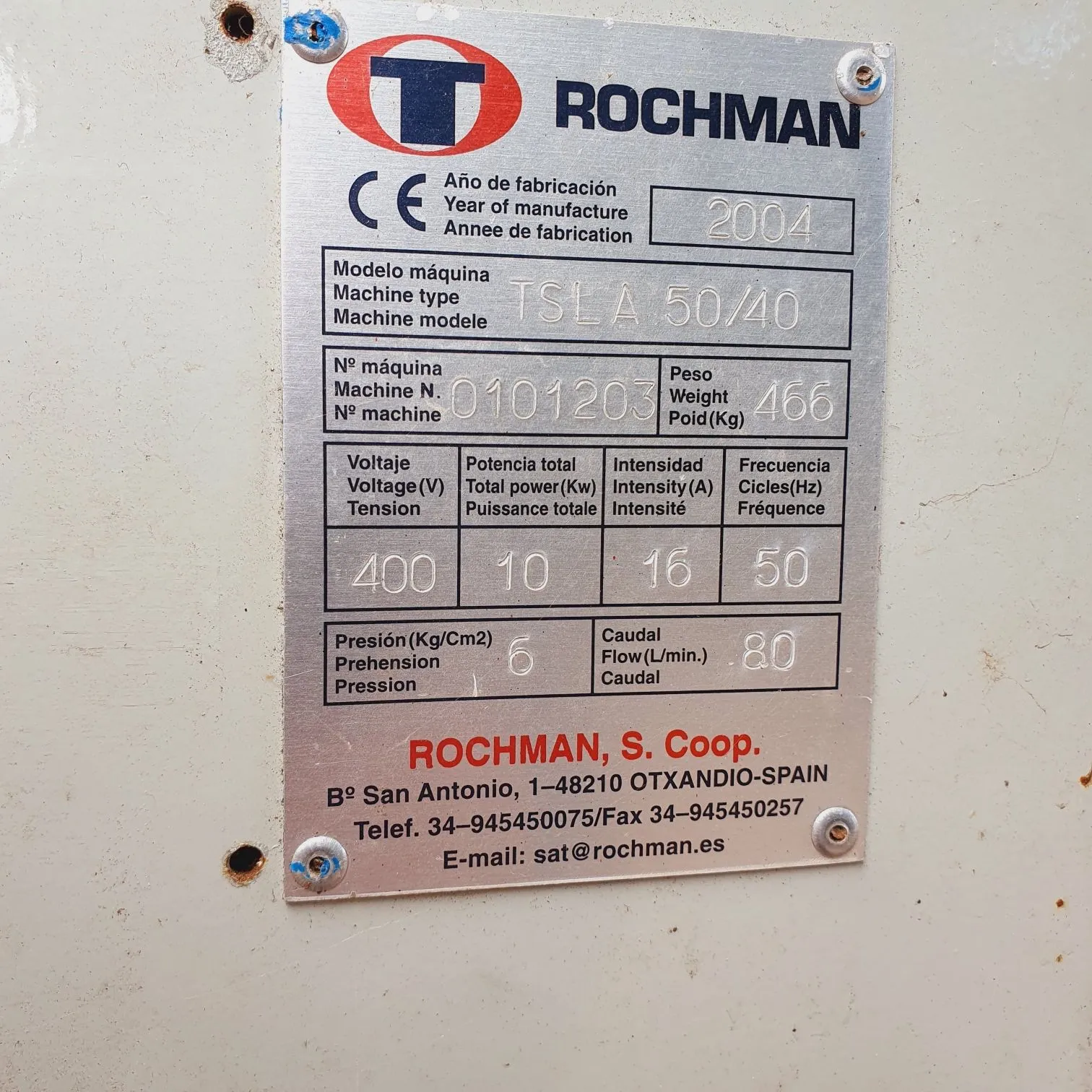 Rochman Shink Wrap Tunnel & Sealer Type TSLA 50/40
