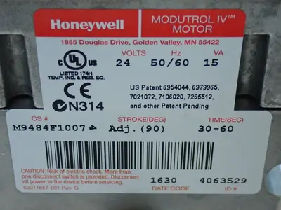 NEW HONEYWELL M9484F1007