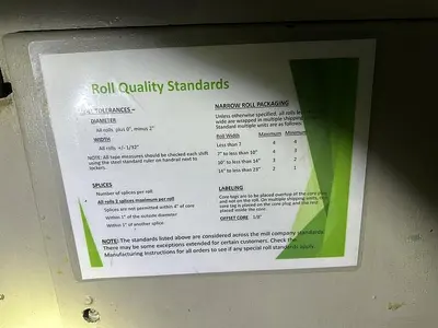 69'" Jagenberg Vari-Step Rewinder