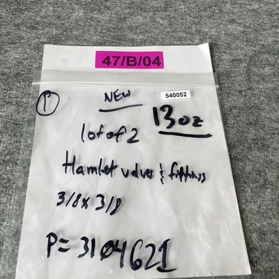 New | in-Stock Ham-Let 769LB3/8x3/8 Valves/Fittings California US | Davliegogo LLC #1729007