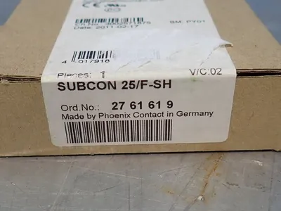 NEW 2011 PHOENIX CONTACT SUBCON 25/FSH
