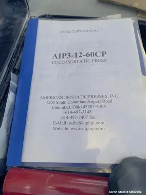 Used _UNKNOWN_ AIP3-12-60CP Powder Compacting Presses Illinois US | Aaron Equipment #1512834